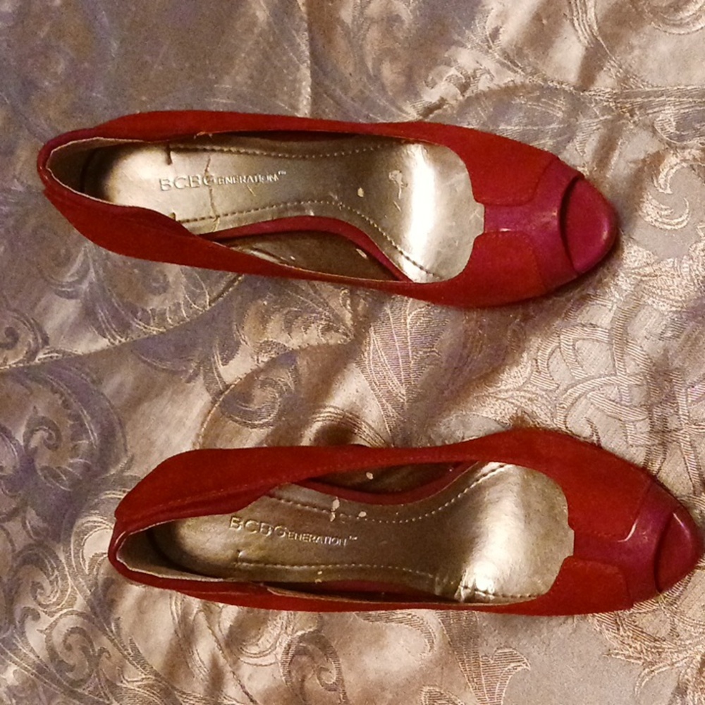 Bcbgeneration Suede Platform Heels 6 - image 2